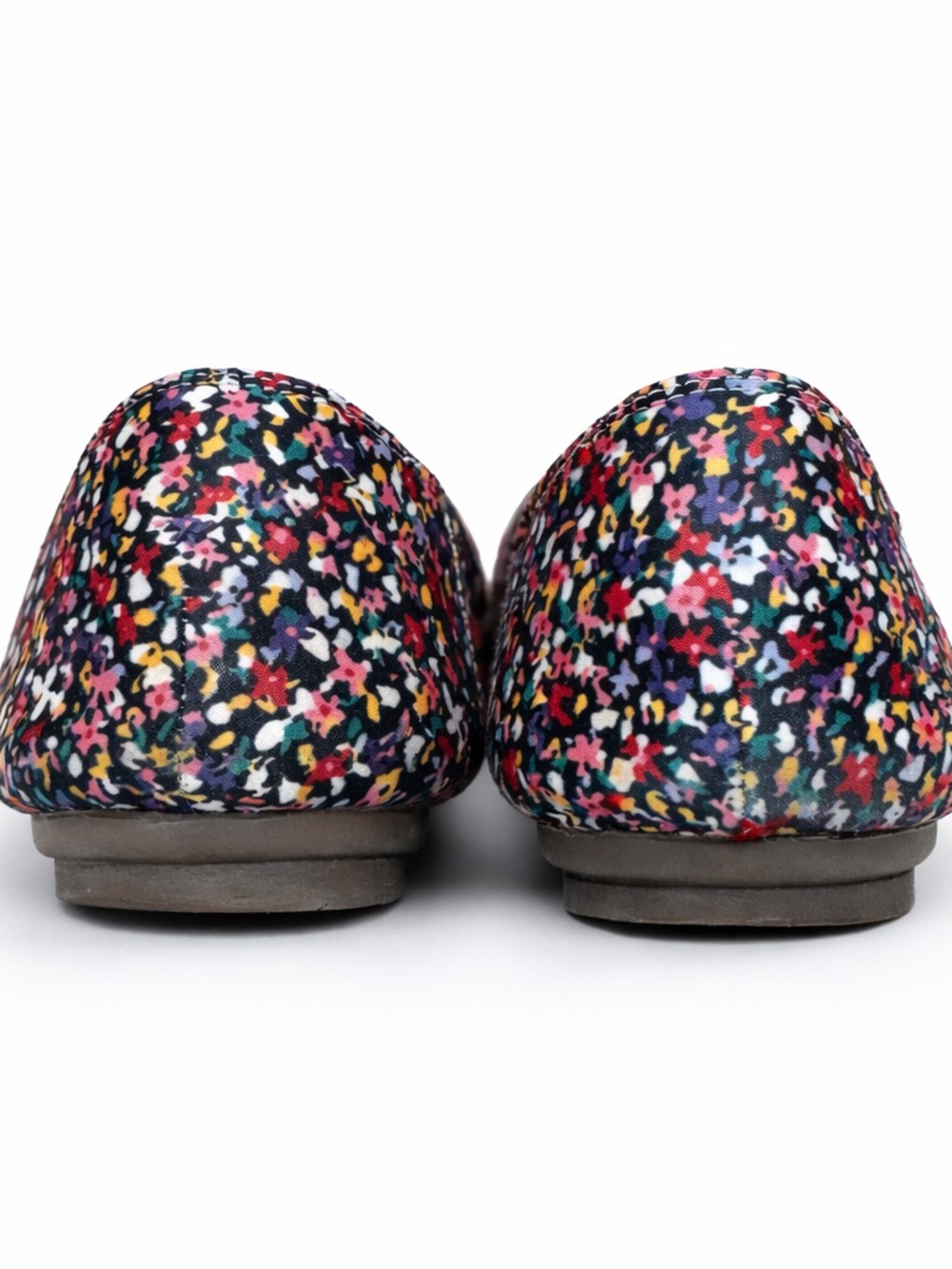 Kelly & Katie Floral Pointed Toe Flats Women’s 7.5 Multicolor Slip On - Picture 3 of 3